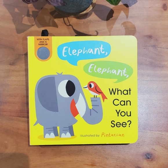 Little Tiger Press Other - Elephant, Elephant, What Can You See? Mirror Pop Up Board Book